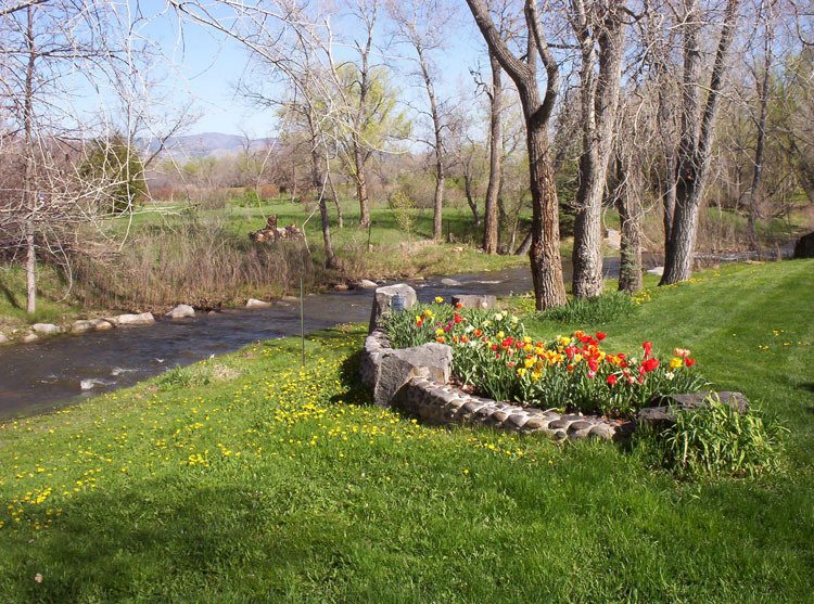 biking near the Bobolink Trail