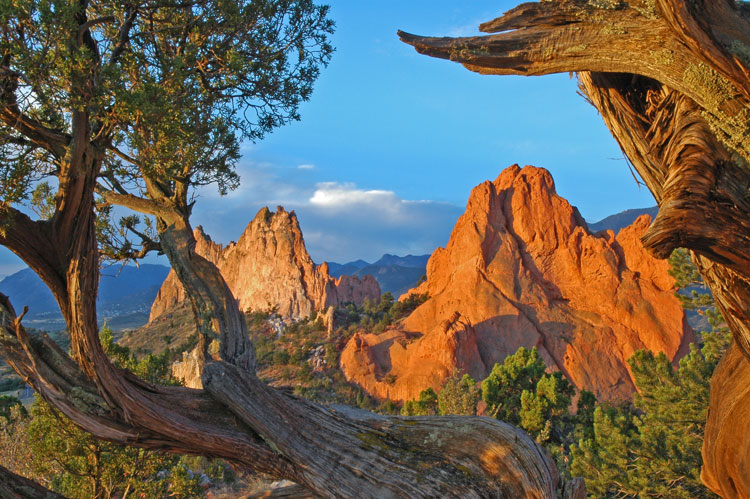 Garden of the Gods park in Colorado Springs