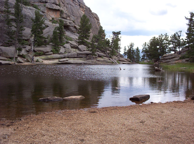 hiking at Gem Lake